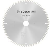 Bosch 1x Lame de scie circulaire PRO Wood pour scies à onglets filaires (pour Bois résineux, Bois dur, Ø mm, Professional Accessoire Scie circulaire à onglets)