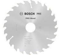 Bosch 1x Lame de scie circulaire PRO Wood pour scies circulaires portatives filaires (pour Bois résineux, Bois dur, Ø mm, Professional Accessoire Scie circulaire portative)