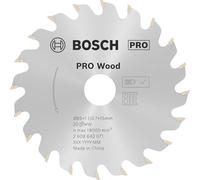 BOSCHBOSCH Lame de scie circulaire sans fil PRO Wood cordless 85x1,1/0,7mm, 2608643071