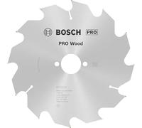 Bosch 1x Lame de scie circulaire PRO Wood pour scies circulaires portatives filaires (pour Bois résineux, Bois dur, Ø mm, Professional Accessoire Scie circulaire portative)