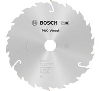 Bosch 1x Lame de scie circulaire PRO Wood pour scies circulaires portatives filaires (pour Bois résineux, Bois dur, Ø mm, Professional Accessoire Scie circulaire portative)