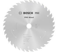 Bosch 1x Lame de scie circulaire PRO Wood pour scies circulaires portatives sans fil (pour Bois résineux, Bois dur, Ø mm, Professional Accessoire Scie circulaire portative)