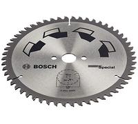 Bosch 1x Lame de Scie Circulaire Special (pour Bois, Métaux non ferreux, Plastique, Ø 190 x 2.5/1.8 x 20/16 mm, 54 Dents, FT, avec 1x Bague de Réduction 16 mm, Accessoire Scie Circulaire)