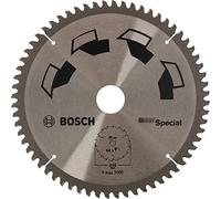 Bosch 1x Lame de Scie Circulaire Special (pour Bois, Métaux non ferreux, Plastique, Ø 210 x 2.5/1.8 x 30 mm, 64 Dents, FT, Accessoire Scie Circulaire)