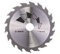 Bosch 1x Lame de Scie Circulaire Standard (pour Bois, Ø 130 x 2.2/1.5 x 20/16 mm, 18 Dents, ATB, avec 1x Bague de Réduction 16 mm, Accessoire Scie Circulaire)