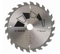 Bosch 1x Lame de Scie Circulaire Standard (pour Bois, Ø 165 x 1.6/1 x 20/16 mm, 24 Dents, ATB, avec 1x Bague de Réduction 16 mm, Accessoire Scie Circulaire)