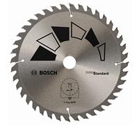 Bosch 1x Lame de Scie Circulaire Standard (pour Bois, Ø 184 x 2.2/1.5 x 20/16 mm, 40 Dents, ATB, avec 1x Bague de Réduction 16 mm, Accessoire Scie Circulaire)