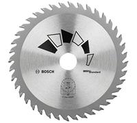 Bosch 1x Lame de Scie Circulaire Standard (pour Bois, Ø 190 x 2.2/1.5 x 20/16 mm, 24 Dents, ATB, avec 1x Bague de Réduction 16 mm, Accessoire Scie Circulaire)