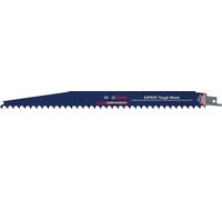 Bosch 1x Lame EXPERT Tough Wood S1242KHM | pour Bois de chantier, Bois traité sous pression, Longueur 300 mm Professional Accessoire Scie sabre
