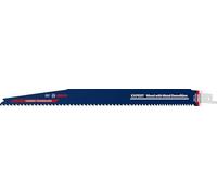 Bosch 1x Lame EXPERT Wood with Metal Demolition S1267XHM | pour Bois avec métal dur, Bois de construction avec mortier et clous, Longueur 300 mm Professional Accessoire Scie sabre