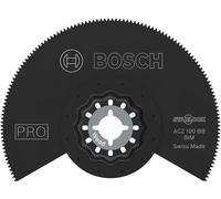 Bosch 1x Lame pour outil multifonctions PRO Multi Material ACZ 100 BB (pour Vinyle stratifié solide, PVC, Bois clouté, Ø 100 mm, Professional Accessoire Outil multifonction)