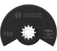 Bosch 1x Lame pour outil multifonctions PRO Multi Material ACZ 100 SWB (pour Feutre de toit, Polystyrène PS, Ø 100 mm, Professional Accessoire Outil multifonction)
