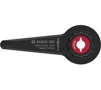 Bosch 1x Lame pour outil multifonctions PRO Multi Material MAII 32 SLC (pour Silicone, Caoutchouc, Largeur 32 mm, Professional Accessoire Outil multifonction)