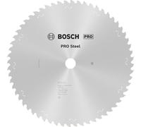 Bosch 1x Lames de scie circulaire PRO Acier pour scies à onglet à sec avec cable (pour acier, Ø mm, accessoires professionnels pour scies à onglet à sec)