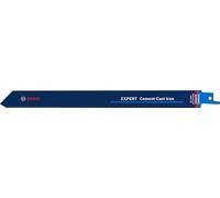 Bosch Professional 1x Lame de scie sabre Expert `Cement Cast Iron` S 1750 RD (pour Fonte, Plastiques renforcés de fibres de verre ou de carbone (GFK ou CFK), Longueur 250 mm, Accessoires Scie sabre)