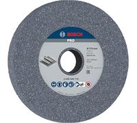 Bosch 1x Meule assiette PRO Metal pour tourets à meuler, alésage 32 mm | pour Acier, Fonte, Ø 175 mm Professional Accessoire Touret à meuler