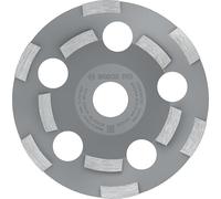 Bosch 1x Meules assiettes diamantées PRO Abrasive pour alésage 22,23 et meuleuses à béton (pour Briques silicocalcaires, Brique, Ø 125 mm, Professional Accessoire Meuleuse à béton)