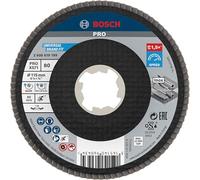 BOSCH X-LOCK Meules à lamelles du système Best for Metal Ø 115 mm, G 80, X571, version courbée, fibre de verre 2608619199