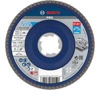BOSCH Plateaux a lamelles X-LOCK, 115 mm, G 40, X571, Best for Metal 2608619205