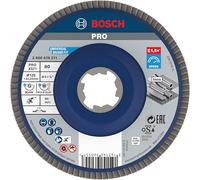 BOSCH X-LOCK Meules à lamelles du système Best for Metal Ø 125 mm, G 80, X571, version droite, plastique 2608619211