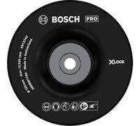 Bosch 1x Plateau de ponçage dur PRO Backing Pad pour petites meuleuses angulaires, M14 (Ø 125 mm, Professional Accessoire Petite meuleuse angulaire)