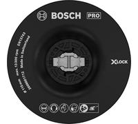 Bosch 1x Plateau de ponçage moyen PRO Backing Pad , X-Lock (Ø 115 mm, Professional Accessoire Petite meuleuse angulaire)