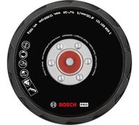 Bosch 1 plateau de ponçage PRO (diamètre 125 mm, accessoires professionnels)