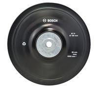 Bosch 1x Plateau de ponçage souple PRO Backing Pad, M14 | Ø 180 mm Professional Accessoire Grande meuleuse angulaire