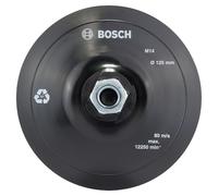 Bosch 1x Plateau de ponçage souple PRO Backing Pad, M14, auto-agrippant | Ø 125 mm Professional Accessoire Petite meuleuse angulaire