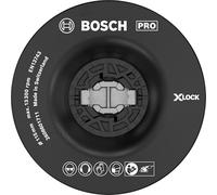 Bosch 1x Plateau de ponçage souple PRO Backing Pad, X-Lock | Ø 115 mm Professional Accessoire Petite meuleuse angulaire