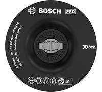 Bosch 1x PRO Backing Pad for Small Angle Grinders, X-Lock, Medium (Ø 125 mm, Professional Accessory Small Angle Grinder)
