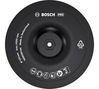 Bosch 1x PRO Backing Pad pour perceuse, auto-agrippant (Ø 125 mm, Professional Accessoire Perceuses/visseuses rotatives)
