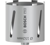 Bosch 1x PRO Core Cutter dry pour forets diamantés, G 1/2 pouce | pour Briques silicocalcaires, Brique, Ø 152 mm Professional Accessoire Foret diamanté