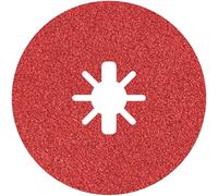 Bosch 1x PRO Metal R780 Fibre Sanding Disc for X-Lock (for Steel, Stainless steel, Ø 125 mm, Grit 50, Professional Accessory Small Angle Grinder)