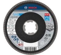 BOSCH Plateaux a lamelles X-LOCK, 115 mm, G 120, X571, Best for Metal 2608619200