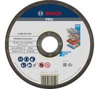 Disque a tronçonner a moyeu plat Rapido Multi Construction 125x1,6mm 2608602383
