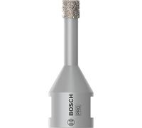 Bosch 1x PRO Multi Material Diamanttrockenbohrkronen für 22,23-mm-Bohrung und kleine Winkelschleifer (für Fliesen, Harte Fliesen, Ø 8 mm, Professional Zubehör Kleiner Winkelschleifer)