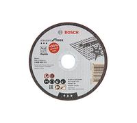 BOSCH Disque à tronçonner droit Standard pour Inox - Rapido WA 60 T BF, 125 mm, 22,23 mm, 1,0 mm 2608603171
