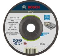 Bosch 1x PRO Stainless Steel Longlife Grinding Disc for Small Angle Grinder and Bore 22.23 mm (for Stainless steel, Ø 150 mm, Professional Accessory Small Angle Grinder)
