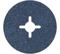 Bosch 1x PRO Steel R574 Fiberscheibe für kleine Winkelschleifer (für Stahl, Stahl, Ø 115 mm, Körnung 24, Professional Zubehör Kleiner Winkelschleifer)