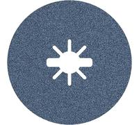 Bosch 1x PRO Steel R574 Fibre Sanding Disc for X-Lock (for Steel, Steel, Ø 125 mm, Grit 80, Professional Accessory Small Angle Grinder)