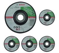 Bosch 1x PRO Stone Longlife Cutting Disc for Small Angle Grinder and Bore 22.23 mm (for Hollow brick building block, Marble, Ø 125 mm, Professional Accessory Small Angle Grinder) (Lot de 5)