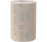 Bosch 1x Rouleaux d'abrasif réticulé EXPERT M480 (pour Peinture sur bois, Bois dur, 115 mm x 5 m, Grain 120, Professional Accessoire Ponçage manuel)