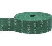 Bosch 1x Rouleaux en non-tissé EXPERT N880 (pour Tôles en acier, Acier inoxydable, Largeur 100 mm, Longueur 10 m, très fin GP, Professional Accessoire Ponçage manuel)