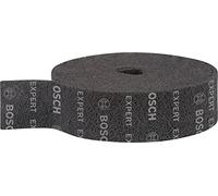 Bosch 1x Rouleaux en non-tissé EXPERT N880 (pour Tôles en acier, Acier inoxydable, Largeur 100 mm, Longueur 10 m, moyen S, Professional Accessoire Ponçage manuel)