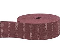 Bosch 1x Rouleaux en non-tissé EXPERT N880 (pour Tôles en acier, Acier inoxydable, Largeur 115 mm, Longueur 10 m, très fin A, Professional Accessoire Ponçage manuel)