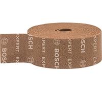 Bosch 1x Rouleaux en non-tissé EXPERT N880 (pour Tôles en acier, Acier inoxydable, Largeur 115 mm, Longueur 10 m, Extra cut A, Professional Accessoire Ponçage manuel)