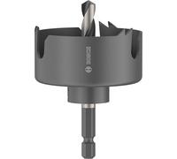 Bosch 1x Scie trépan avec adaptateur Wood and Drywall (pour Cloison sèche, Bois résineux, Ø 54 mm, Professional Accessoire Perceuses)