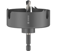 Bosch 1x Scie trépan avec adaptateur Wood and Drywall (pour Cloison sèche, Bois résineux, Ø 68 mm, Professional Accessoire Perceuses)