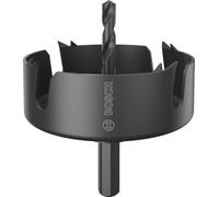 Bosch 1x Scie trépan avec adaptateur Wood and Drywall (pour Cloison sèche, Bois résineux, Ø 75 mm, Professional Accessoire Perceuses)